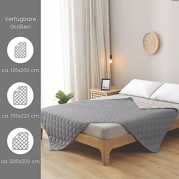 wometo Microfaserbettdecke Camping, 3 Deckengrößen, OEKO-TEX®, günstig online kaufen