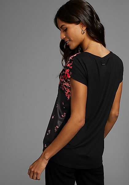 Laura Scott Shirtbluse in modischem Materialmix günstig online kaufen