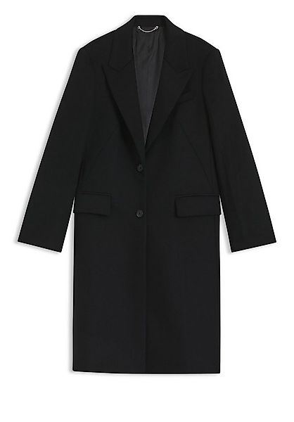 BOSS Kurzmantel aus Wolle mit steigendem Revers (1-tlg) günstig online kaufen