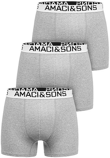 Amaci&Sons Boxershorts DUSTIN 3er Pack Boxershorts (3er-Pack) Herren Baumwo günstig online kaufen