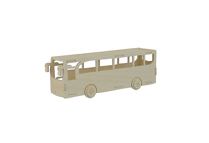 Pebaro 3D-Puzzle Holzbausatz Bus, 851/6, 20 Puzzleteile günstig online kaufen