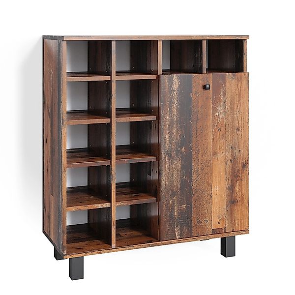 Vicco Badschrank Fynn Eiche Rustikal 79 x 92 cm günstig online kaufen