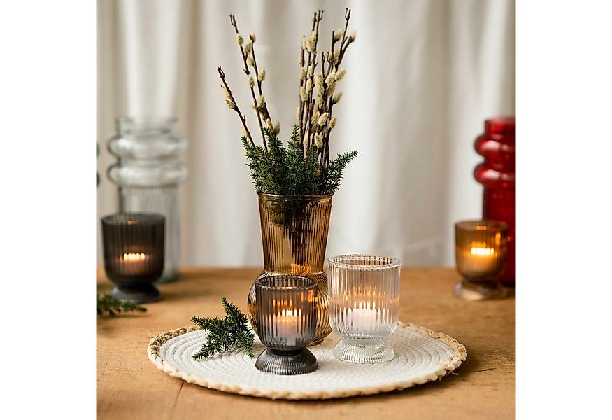 Sandra Rich Windlicht SANDRA RICH, "GOBLET", Teelichthalter, Teelichtglas 1 günstig online kaufen