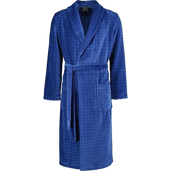 Cawö - Herren Bademantel Schalkragen 1716 - Farbe: saphir - 166 - S günstig online kaufen