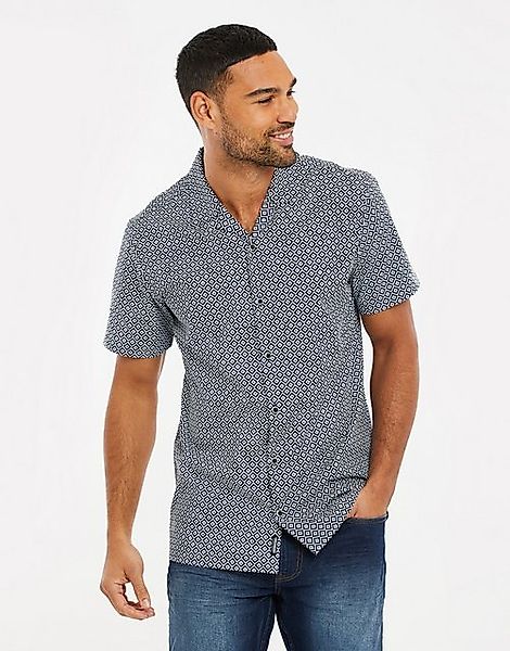 Threadbare Kurzarmhemd THBRaphael (1-tlg) mit Overall-Muster und kurzen Ärm günstig online kaufen