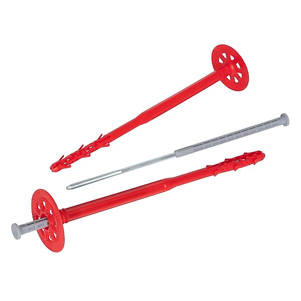 Protektor Dämmstoffdübel 100 Stück Ø10x280mm mit  Stahlnagel für WDVS günstig online kaufen
