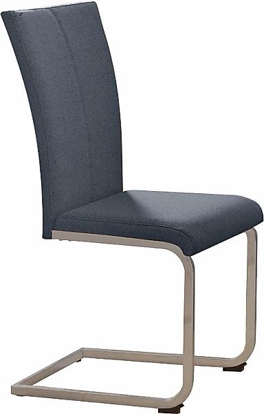 Home affaire Freischwinger "Nils" (Set) 2 Stk. Feinstruktur  Microfaser Stu günstig online kaufen