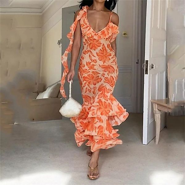 AFAZ New Trading UG Sommerkleid Elegantes, ärmelloses, langes, schmales Dam günstig online kaufen