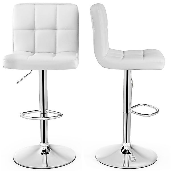 COSTWAY Barhocker (2 St), höhenverstellbar, Drehstuhl günstig online kaufen