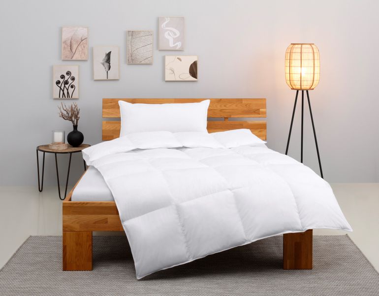 Home affaire Kunstfaserbettdecke + Kopfkissen »Taylore Set: 1 Bettdecke 135 günstig online kaufen