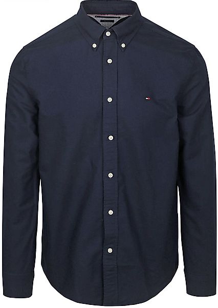 Tommy Hilfiger Oxford Hemd Navy - Größe XXL günstig online kaufen