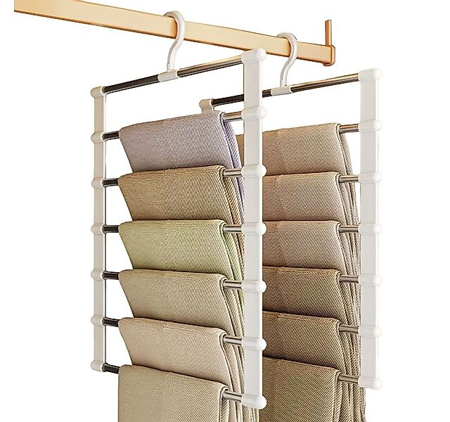 Coonoor Kleiderbügel Multifunktionale Kleiderbügel, 2 Stück faltbare Hosenb günstig online kaufen