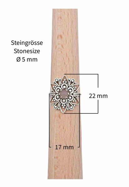 mantraroma Silberring MUDARA-EMPAT aus 925 Silber günstig online kaufen