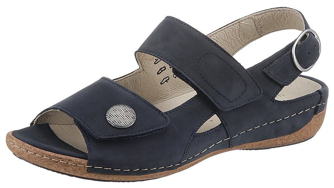 Waldläufer HELIETT Riemchensandale, Sommerschuh, Sandalette, Keilabsatz, günstig online kaufen