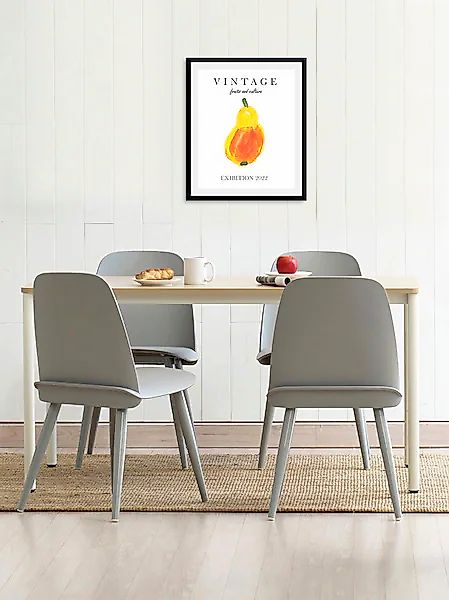 queence Bild »Eligius«, Obst-Obst Bilder-Essen-Lebensmittel-Kunst-Schriftzu günstig online kaufen