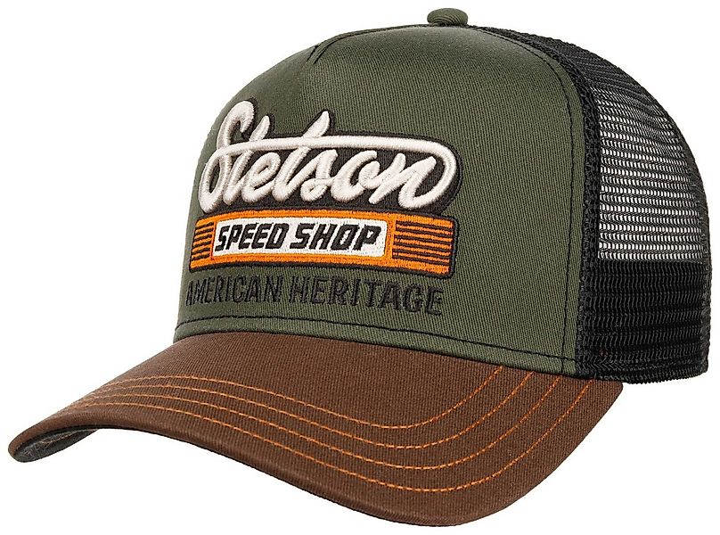 Stetson Baseball Cap Vintage Trucker Cap "Speed Shop" aus Baumwolle günstig online kaufen
