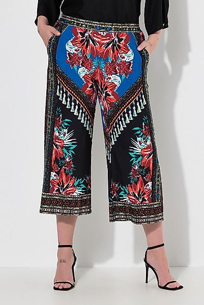 MIAMODA Culotte Culotte weit und gerade Blumenmuster günstig online kaufen