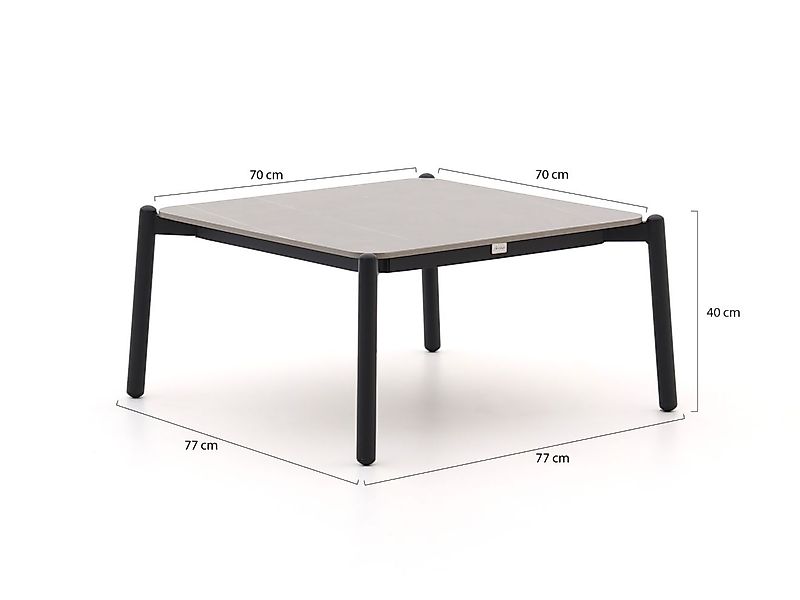 Bellagio Cupello loungetisch 77x77x40 cm günstig online kaufen