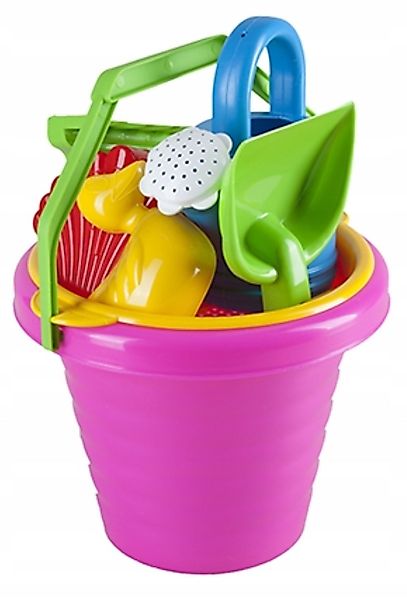 Festivalartikel Sandkasten 7-teiliger Sandspielzeug-Set - Eimer, günstig online kaufen