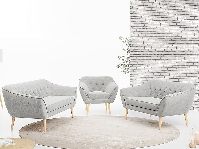 MKS MÖBEL Sofa PIRS 3 2 günstig online kaufen