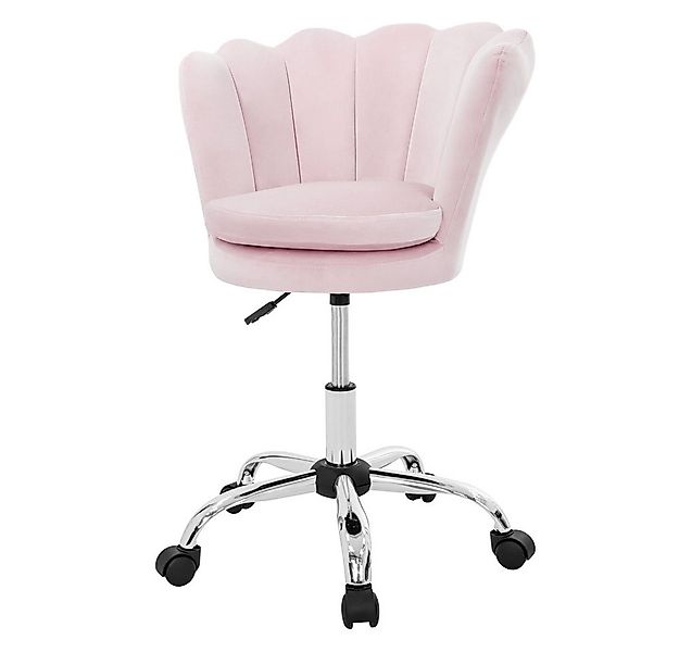 ML-DESIGN Bürostuhl 360° Drehstuhl aus Samt Polsterstuhl mit Rückenlehne hö günstig online kaufen