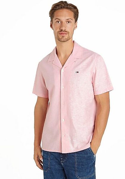 Tommy Jeans Plus Kurzarmhemd TJM LINEN günstig online kaufen
