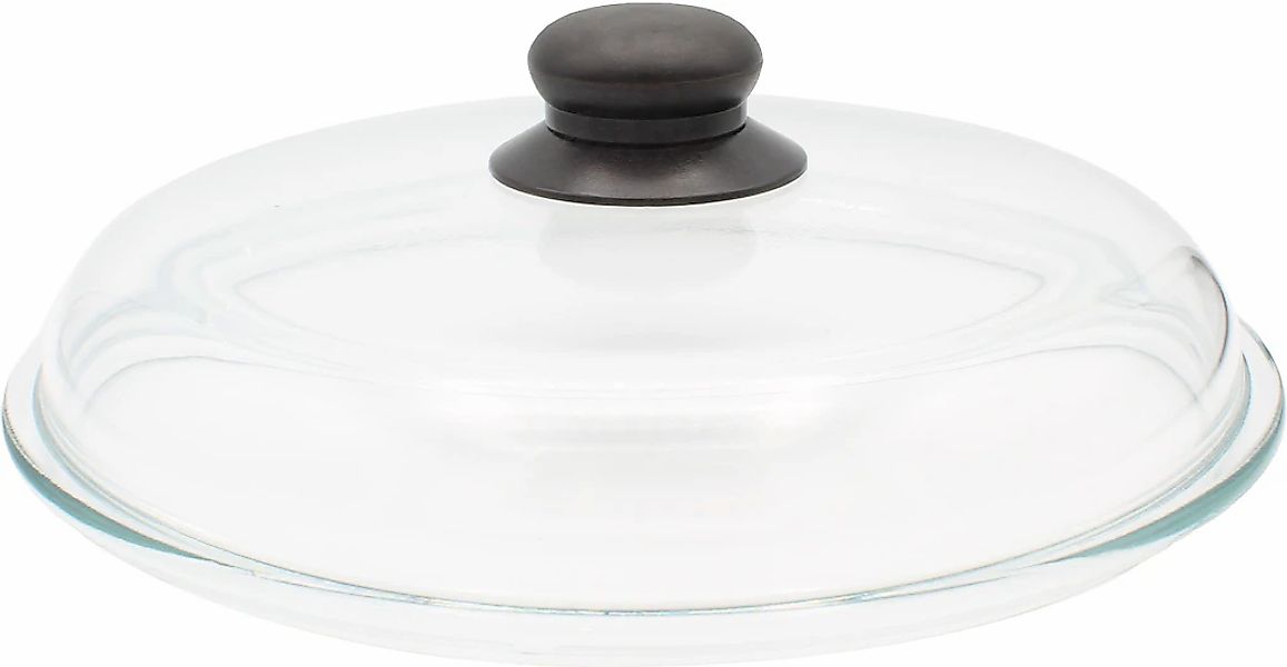 Krüger Deckel "Glasdeckel Brilliant mit Kunststoffknopf" hitzebeständig bis günstig online kaufen