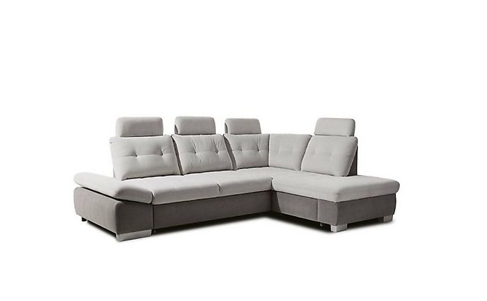 JVmoebel Ecksofa Textil Ecksofa Sofa Couch Polster Eck Garnitur Stoff Wohnl günstig online kaufen