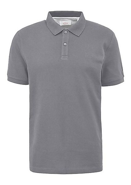 s.Oliver Poloshirt Basic (1-tlg) Poloshirt mit Logostickerei günstig online kaufen