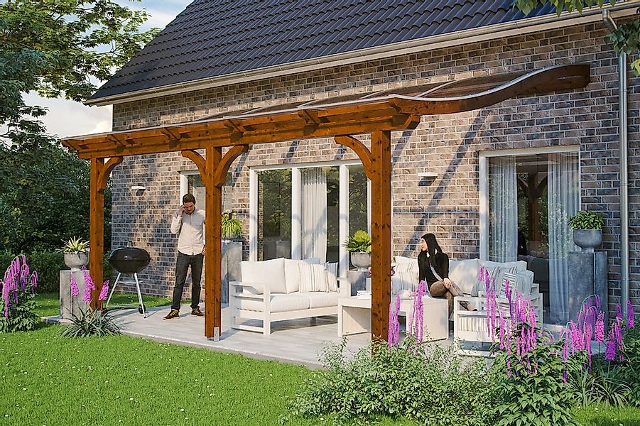 Skanholz Terrassendach "Venezia" Leimholz günstig online kaufen