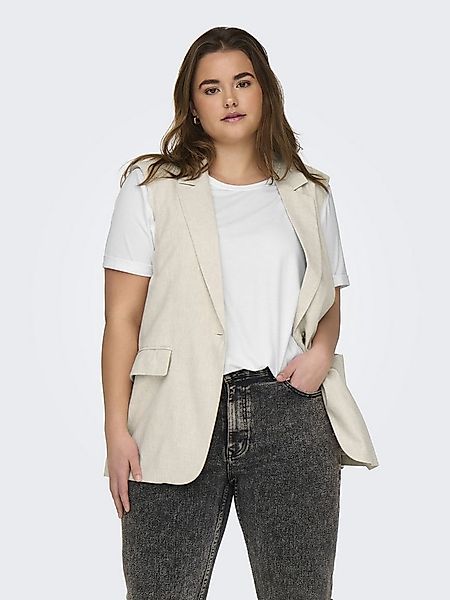 ONLY CARMAKOMA Kurzarmshirt CARMOSTER S/S FOLD UP TOP JRS NOOS Materialmix, günstig online kaufen