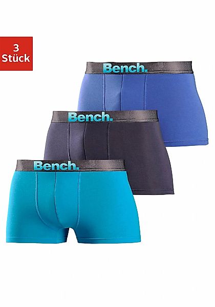 Bench. Boxer "Boxershorts für Herren" Packung, 3 Stk. Unterhosen mit Logo W günstig online kaufen