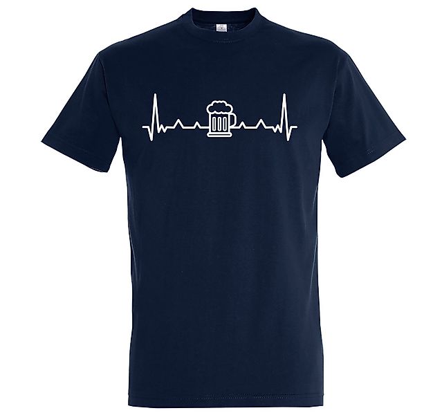Youth Designz Print-Shirt Heartbeat Bier Herren günstig online kaufen