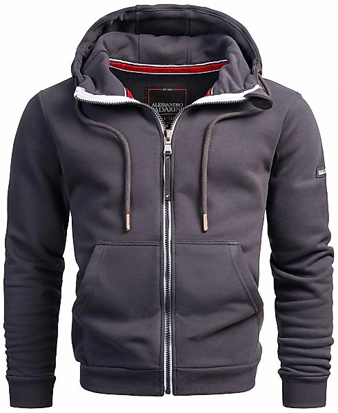 Alessandro Salvarini Sweatjacke "ASBergamo", aus hochwertigem, warmem Mater günstig online kaufen