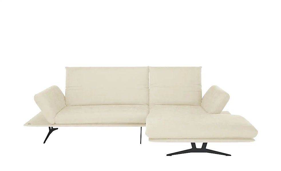 KOINOR Ecksofa  aus Flachgewebe Francis  ¦ creme ¦ Maße (cm): B: 284 H: 93 günstig online kaufen