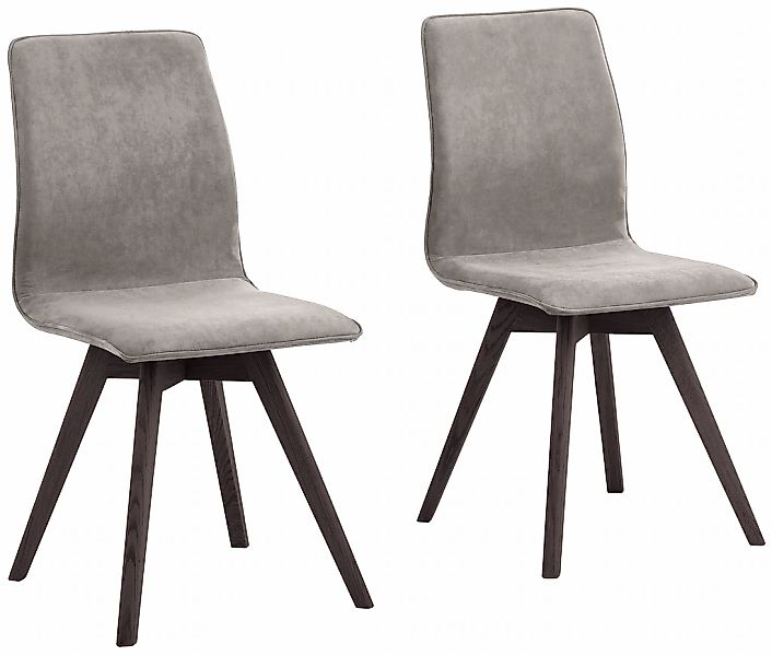 OTTO home 4-Fußstuhl "Rania" (Set) 2 Stk.mit Massivholzbeinen günstig online kaufen