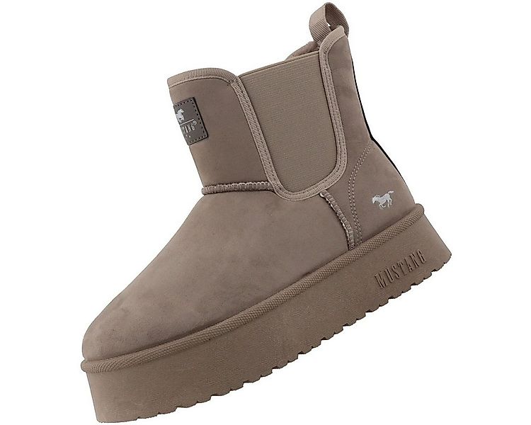 Mustang Shoes 15M0202003-taupe Stiefelette günstig online kaufen