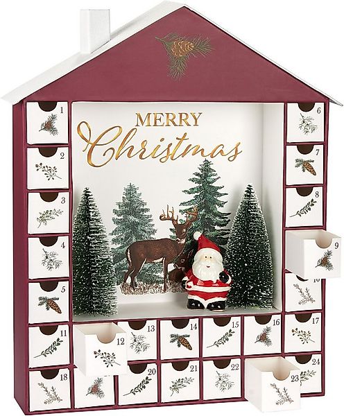 BRUBAKER befüllbarer Adventskalender Haus 2025 - Adventskalender zum Befüll günstig online kaufen