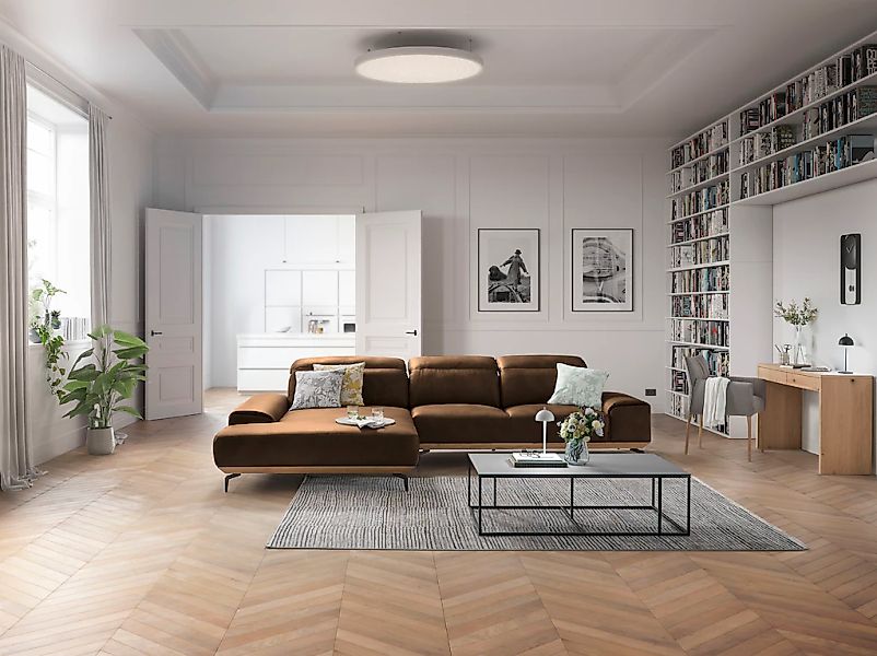 Musterring Wohnlandschaft "MR 2490 Ecksofa mit erstklassigem Sitzkomfort, L günstig online kaufen