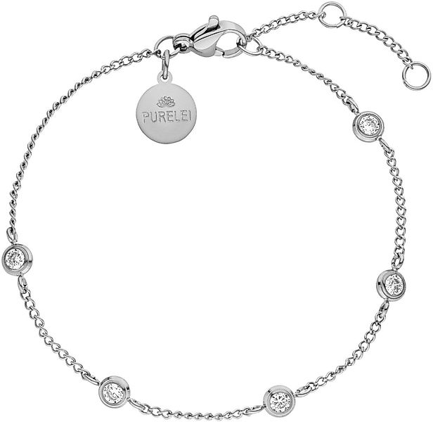 Purelei Armband Schmuck Geschenk Spotlight Armkette, mit Zirkonia (synth) günstig online kaufen