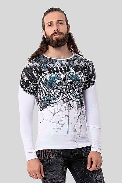 Cipo & Baxx T-Shirt Sweatshirts mit coolem Print günstig online kaufen