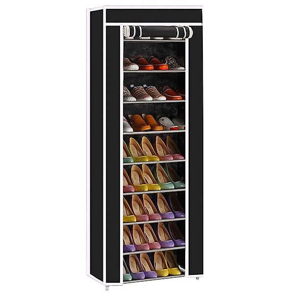 Auledio Schuhregal Schuhschrank mit 10 Ebenen, günstig online kaufen