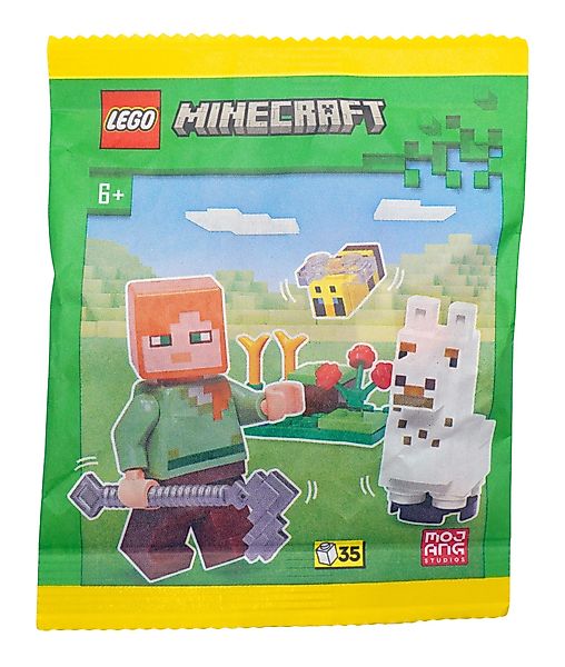 LEGO® LEGO® Minecraft® Alex mit Lama günstig online kaufen
