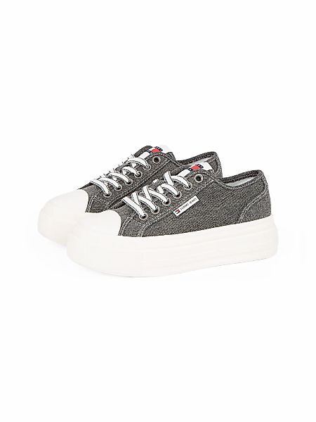 Tommy Jeans TJW FOXING FLATFORM LC Plateausneaker, Freizeitschuh, Halbschuh günstig online kaufen