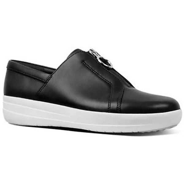 FitFlop  Sneaker NEW ZIP SNEAKER LEATHER BLACK günstig online kaufen