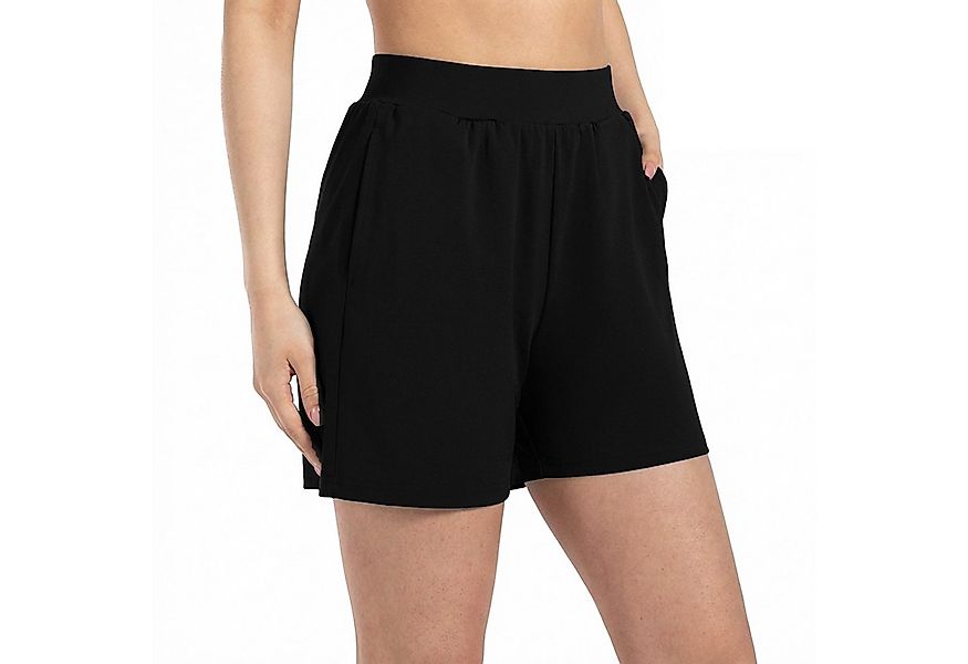 Smilodox Shorts Corry, lockere Freizeithose mit breitem Bund & Eingrifftasc günstig online kaufen
