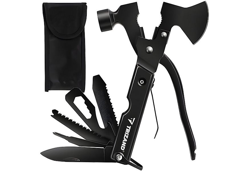 Trizand Universalmesser Multitool Messer Axt, (1 St), 17-teilig günstig online kaufen