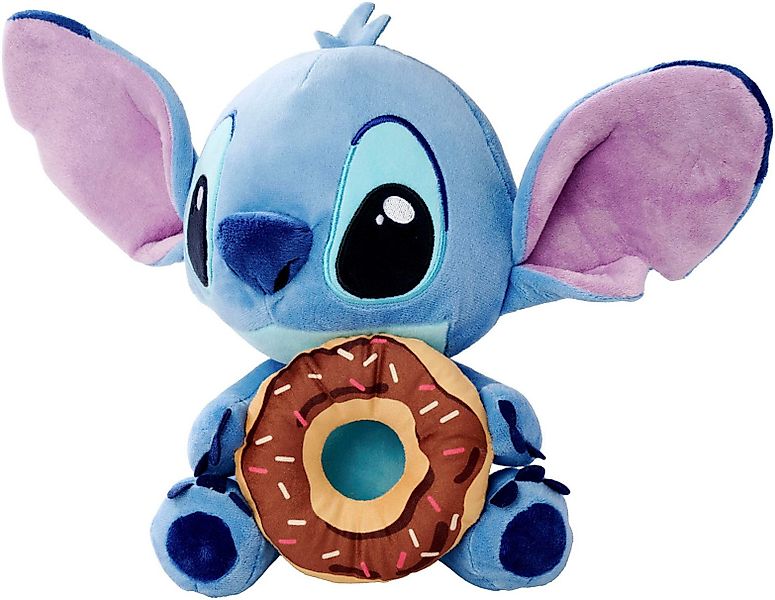 SIMBA Plüschfigur Disney Stitch mit Doughnut, günstig online kaufen