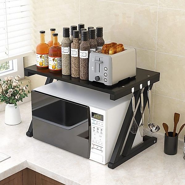 JEOBEST Regalelement Mikrowellenregal Organizer Küche, Mikrowellen günstig online kaufen