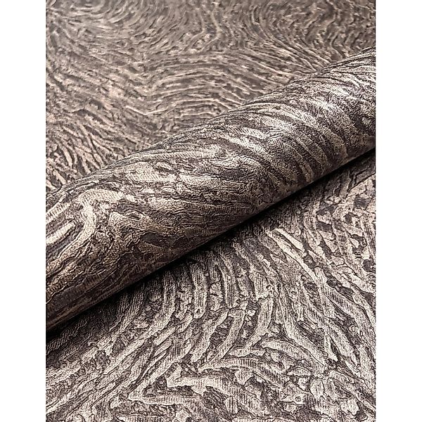 Newroom Vliestapete Alwina Braun Muster Modern FSC® günstig online kaufen